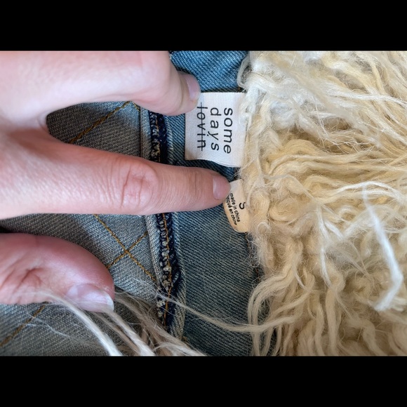 Denim oversized jacket - Picture 5 of 8